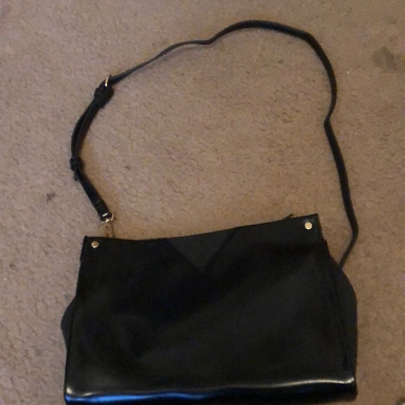 Black crossbody/clutch - Picture 1 of 2
